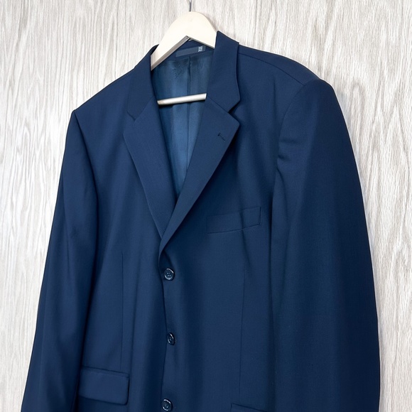 Emanuel Ungaro Wool Blazer Suit Jacket - Picture 4 of 15